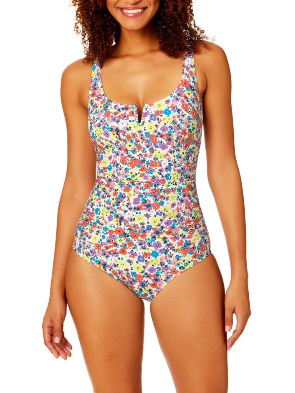NWT Anne Cole Limited Edition Square Neck One Piece Swimsuit